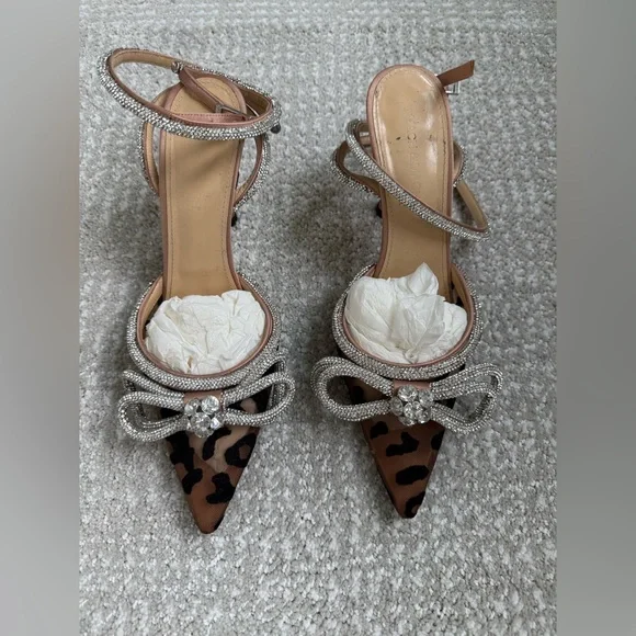 Mach & Mach Leopard Heels, 38.5 - Picture 2 of 11